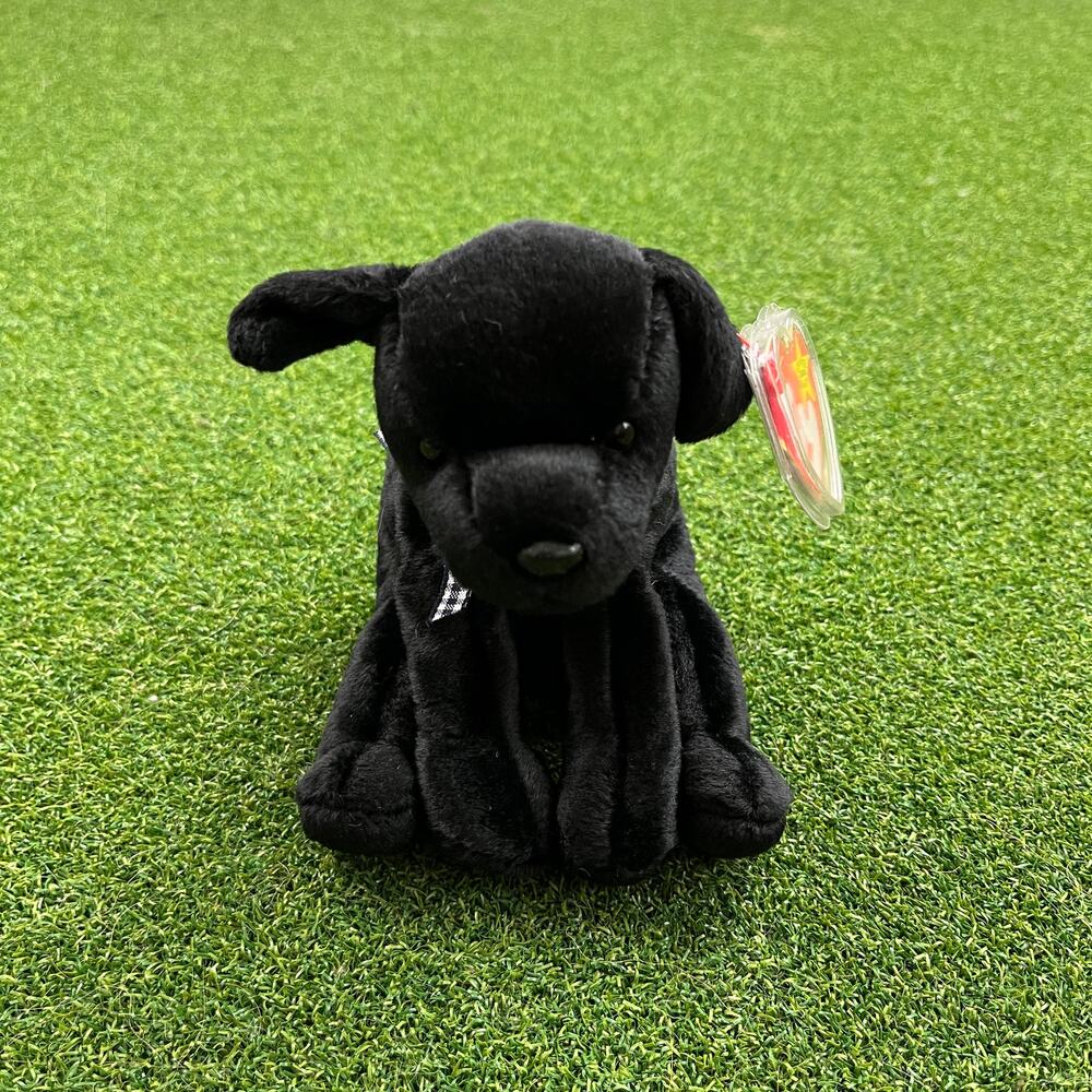 Vintage 1999 Ty Beanie Buddies Luke the Dog Plush